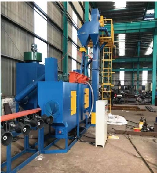 鋼管外壁通過式拋丸機