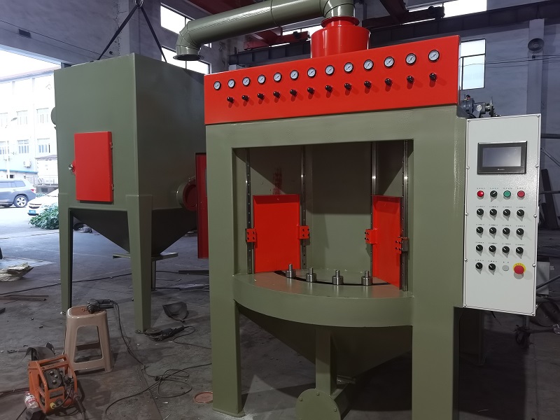 轉(zhuǎn)盤(pán)式自動(dòng)噴砂機(jī)